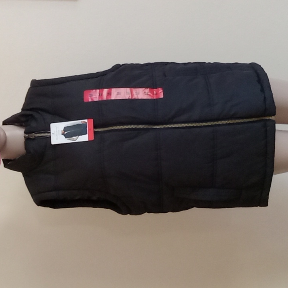 Original Weatherproof Vintage Mens Collared Quilted Vest
